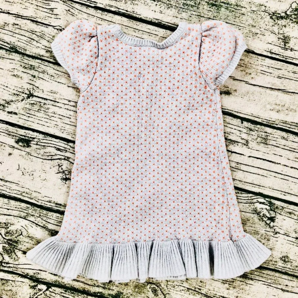 🎁 HOST PICK💘Pumpkin Toddler Girls Cute Sweater Dress_2T